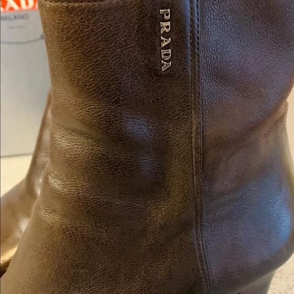 Prada Leather Boots - Picture 8 of 12